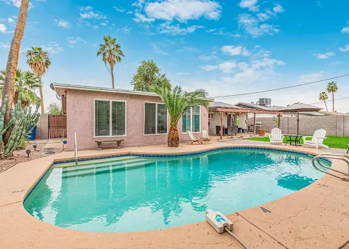Cozy Casa With Heated Pool 5 Minutes To Asu Ferienhaus Tempe