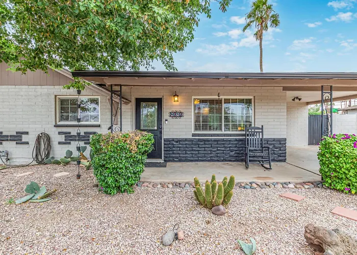 Ferienhaus Cozy Casa With Heated Pool 5 Minutes To Asu Tempe